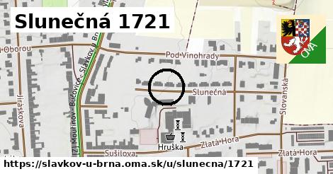 Slunečná 1721, Slavkov u Brna