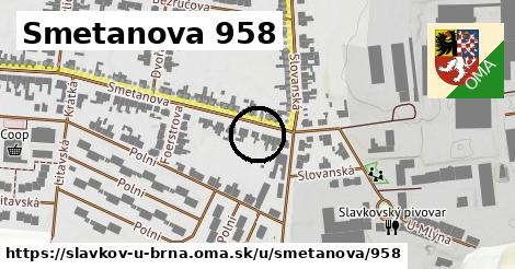Smetanova 958, Slavkov u Brna