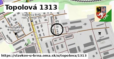 Topolová 1313, Slavkov u Brna