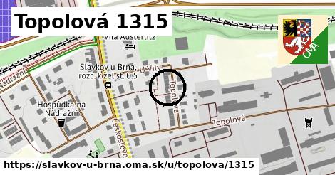 Topolová 1315, Slavkov u Brna