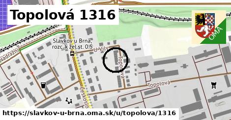 Topolová 1316, Slavkov u Brna