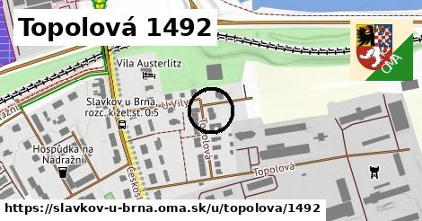 Topolová 1492, Slavkov u Brna