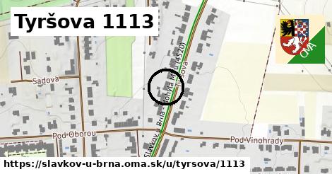 Tyršova 1113, Slavkov u Brna