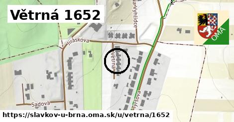 Větrná 1652, Slavkov u Brna