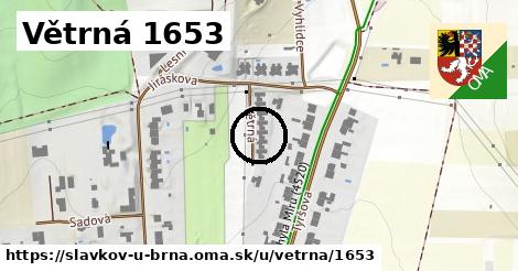 Větrná 1653, Slavkov u Brna