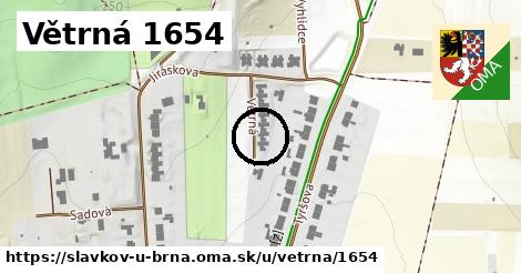 Větrná 1654, Slavkov u Brna