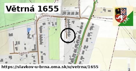 Větrná 1655, Slavkov u Brna