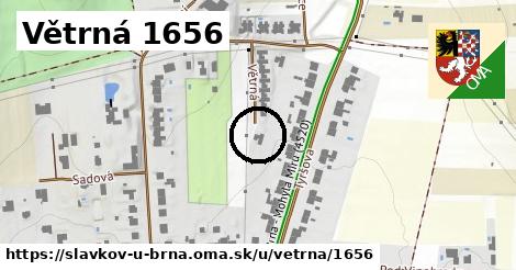 Větrná 1656, Slavkov u Brna