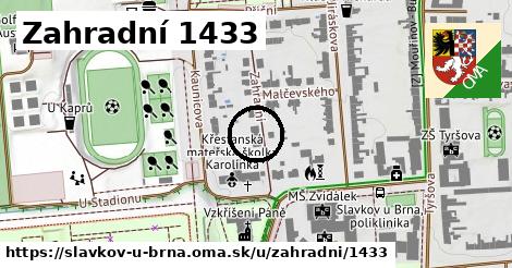 Zahradní 1433, Slavkov u Brna