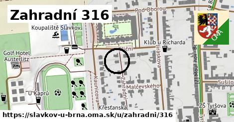 Zahradní 316, Slavkov u Brna