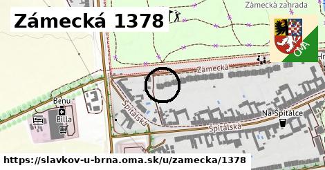 Zámecká 1378, Slavkov u Brna