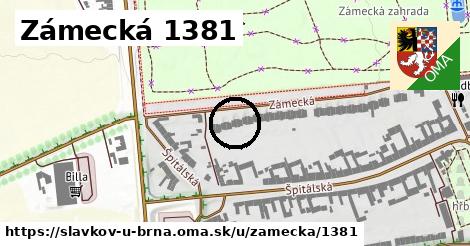 Zámecká 1381, Slavkov u Brna