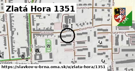 Zlatá Hora 1351, Slavkov u Brna