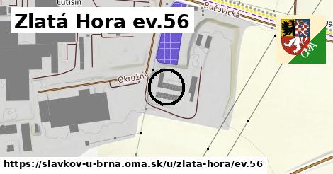 Zlatá Hora ev.56, Slavkov u Brna