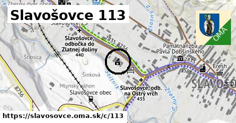 Slavošovce <span class="supisne">113</span>