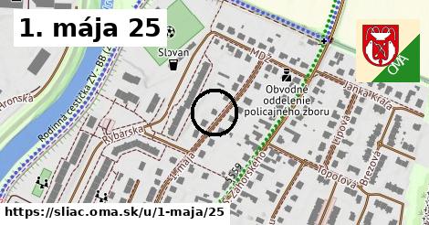 1. mája 25, Sliač