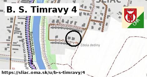 B. S. Timravy 4, Sliač