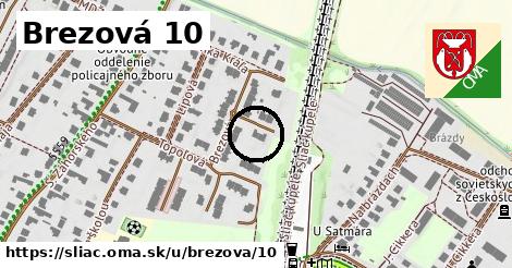 Brezová 10, Sliač