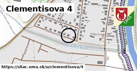 Clementisova 4, Sliač