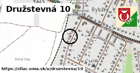 Družstevná 10, Sliač