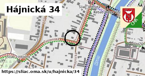 Hájnická 34, Sliač