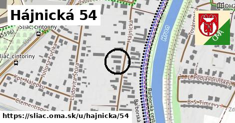 Hájnická 54, Sliač