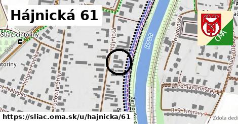 Hájnická 61, Sliač