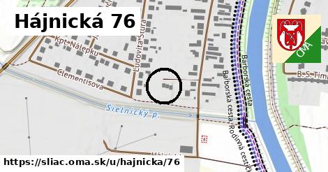 Hájnická 76, Sliač