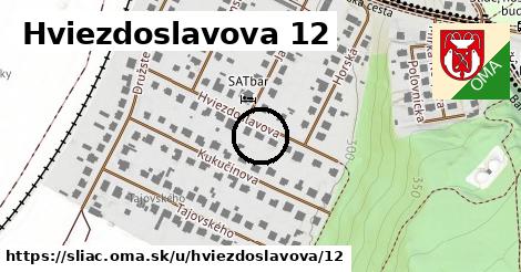 Hviezdoslavova 12, Sliač