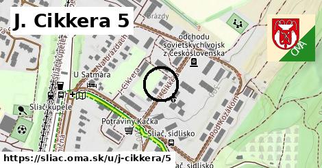 J. Cikkera 5, Sliač