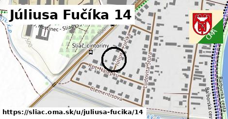 Júliusa Fučíka 14, Sliač