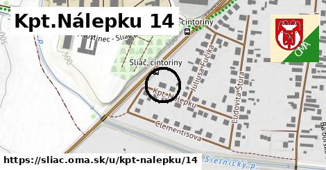 Kpt.Nálepku 14, Sliač