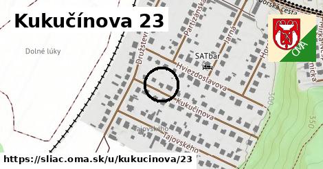 Kukučínova 23, Sliač