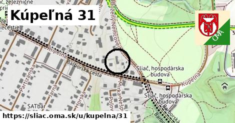 Kúpeľná 31, Sliač