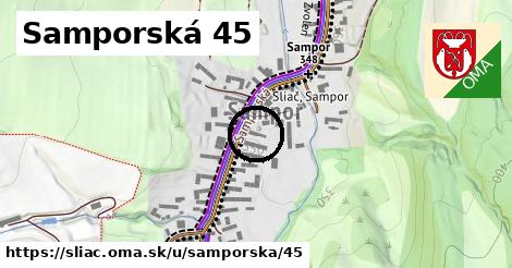Samporská 45, Sliač