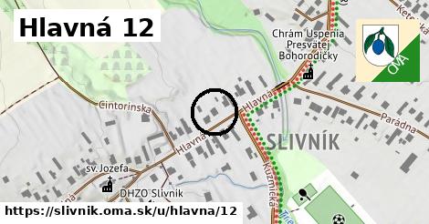Hlavná 12, Slivník
