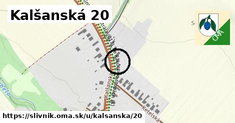 Kalšanská 20, Slivník