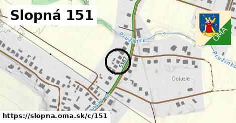 Slopná <span class="supisne">151</span>