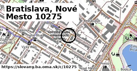 Bratislava, Nové Mesto <span class="supisne">10275</span>