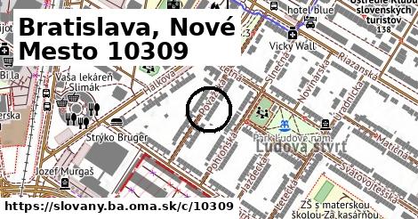 Bratislava, Nové Mesto <span class="supisne">10309</span>