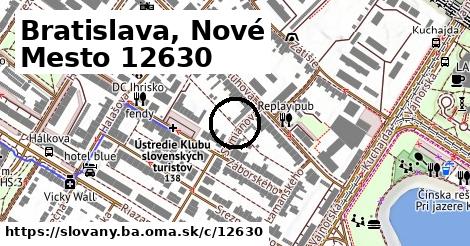 Bratislava, Nové Mesto <span class="supisne">12630</span>