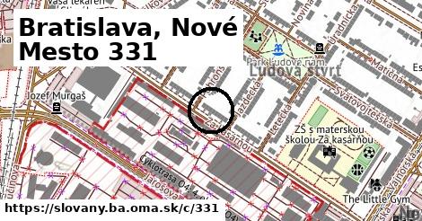 Bratislava, Nové Mesto <span class="supisne">331</span>