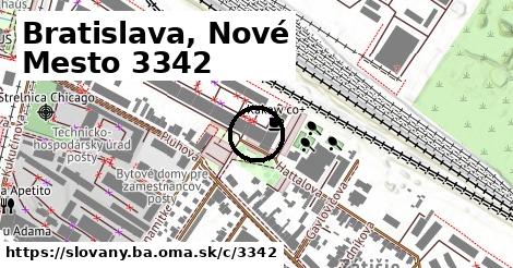 Bratislava, Nové Mesto <span class="supisne">3342</span>