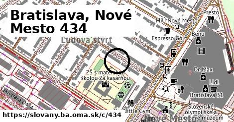 Bratislava, Nové Mesto <span class="supisne">434</span>