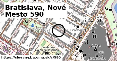 Bratislava, Nové Mesto <span class="supisne">590</span>
