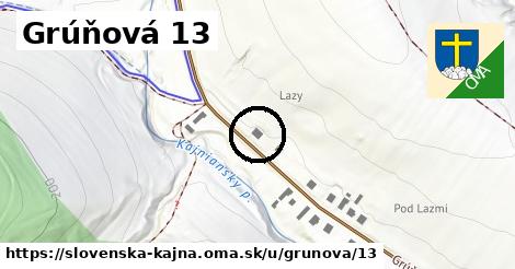 Grúňová 13, Slovenská Kajňa