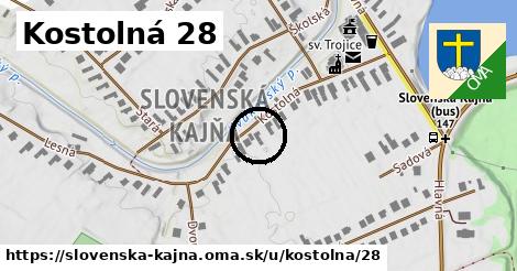 Kostolná 28, Slovenská Kajňa