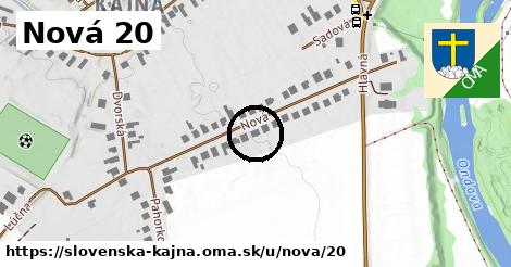 Nová 20, Slovenská Kajňa