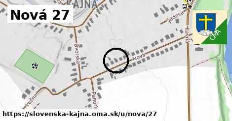 Nová 27, Slovenská Kajňa