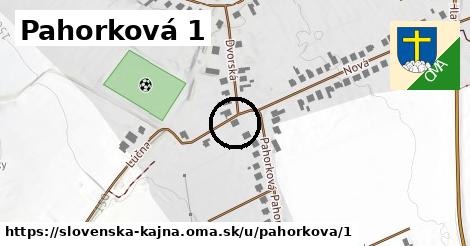 Pahorková 1, Slovenská Kajňa